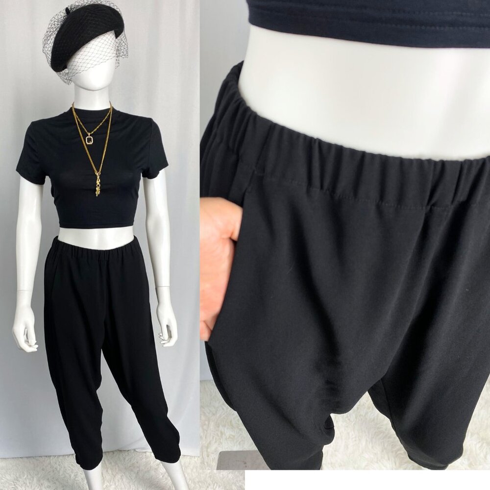 BABATON Dexter crepe jogger ankle pant medium